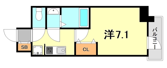 フレシール昭和通 間取り