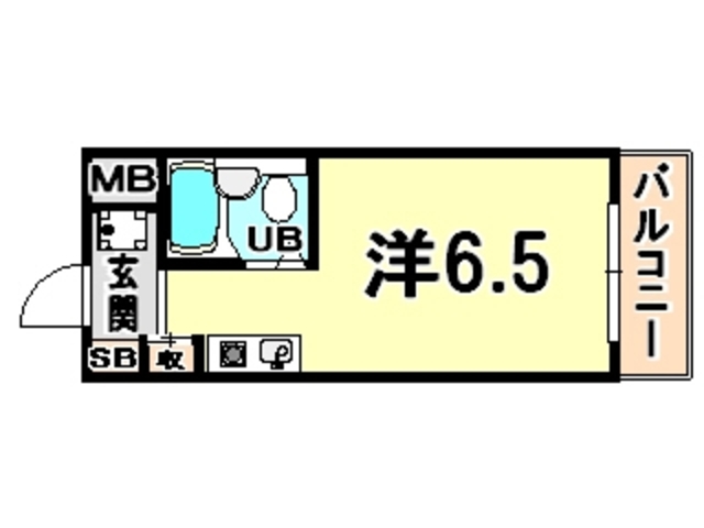 キューブ塚口 間取り