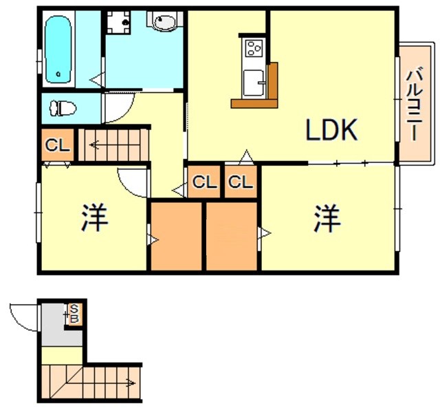 クオーレ1 間取り