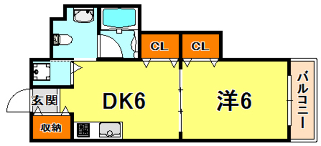 エスペランサ御影2 間取り