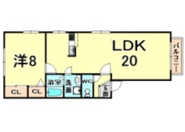 兵庫県尼崎市次屋１丁目 間取り