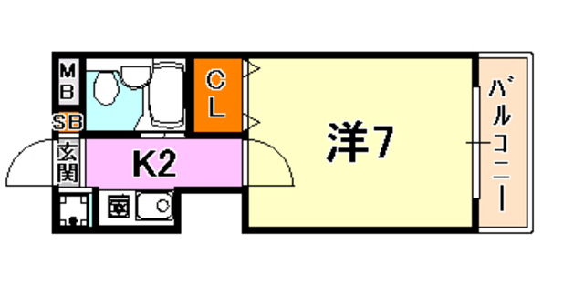 ヴィラ元町 間取り