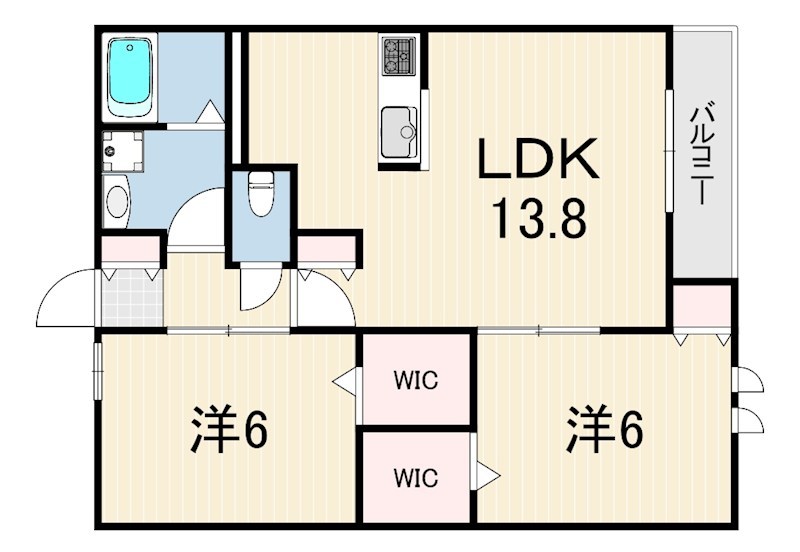 へーベルメゾン武庫北 間取り