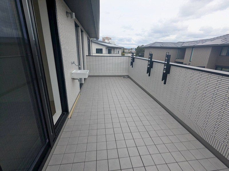 涼風町　戸建 ベランダ