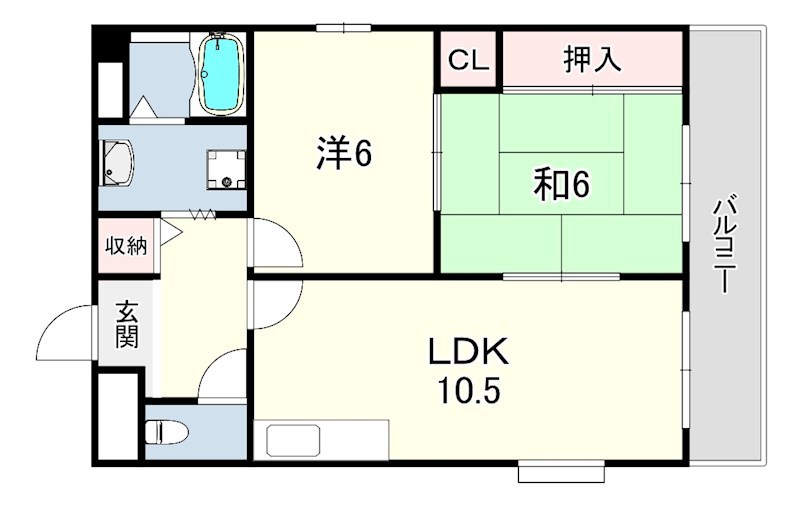パインヒル西宮 間取り
