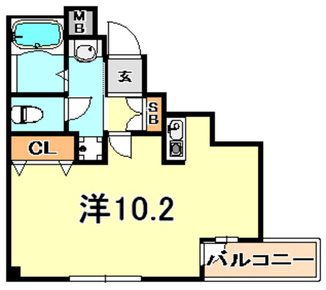 STRAUSS六甲 間取り