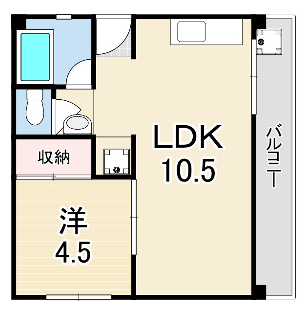 嶋田パールハイツ 間取り