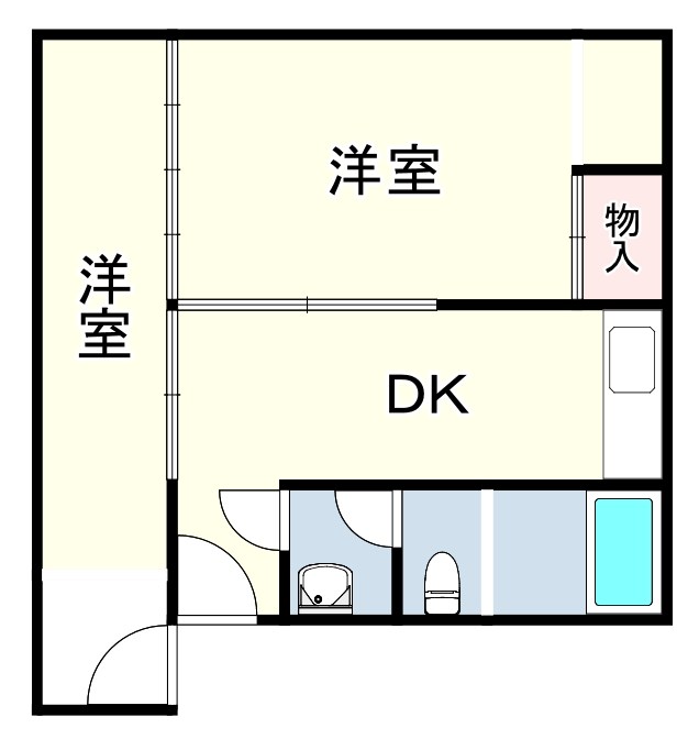 兵庫県西宮市松原町 間取り