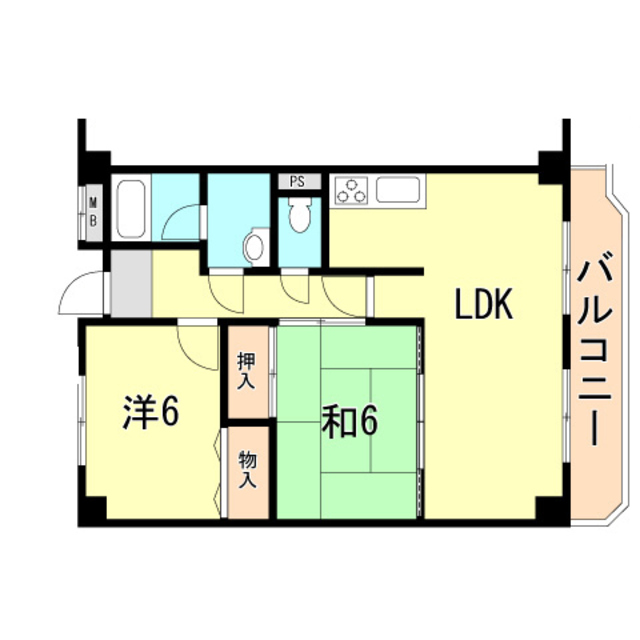峠ハイツ 間取り