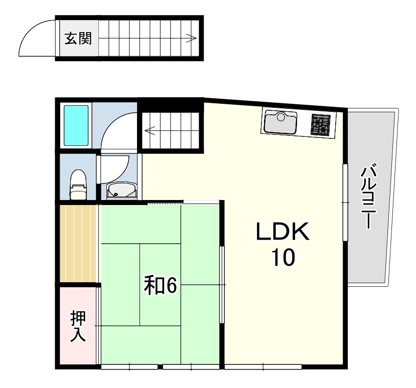 舞美荘 間取り