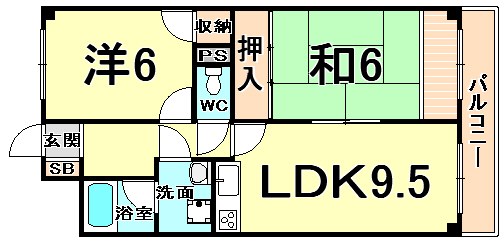 ソシア武庫川 間取り
