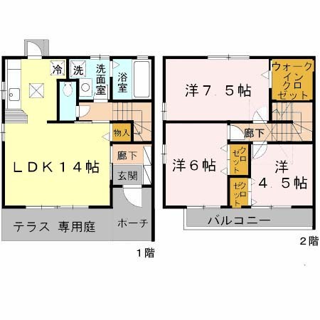 サニーウィルB 間取り