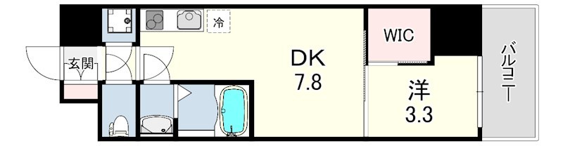 セレニテ神戸駅前アリエ 間取り