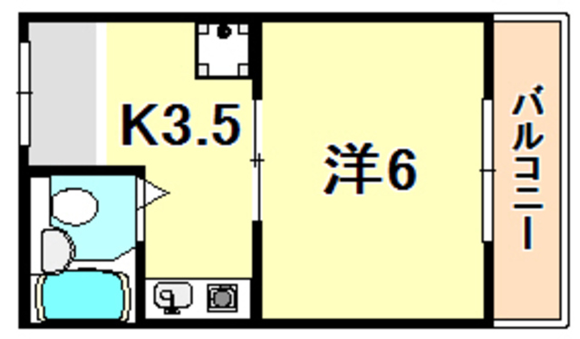 ヴィラ福原 間取り