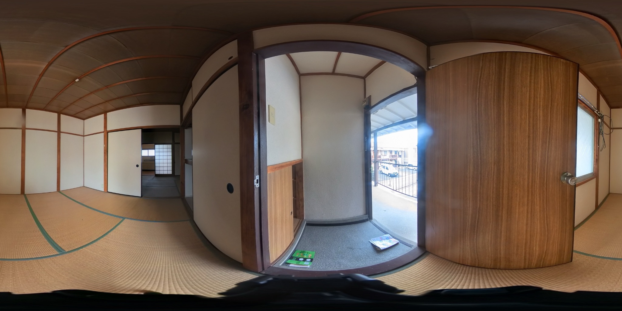 第1松雅荘 玄関