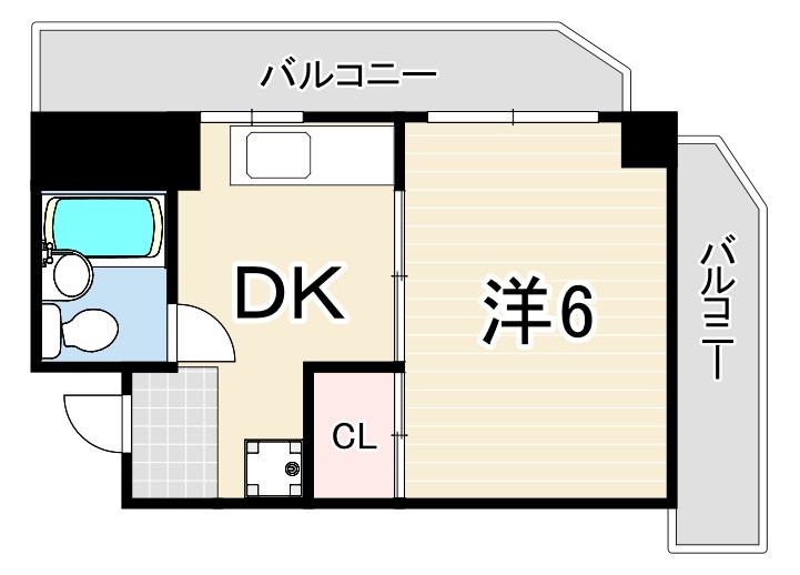 ドミトリー石屋川 間取り