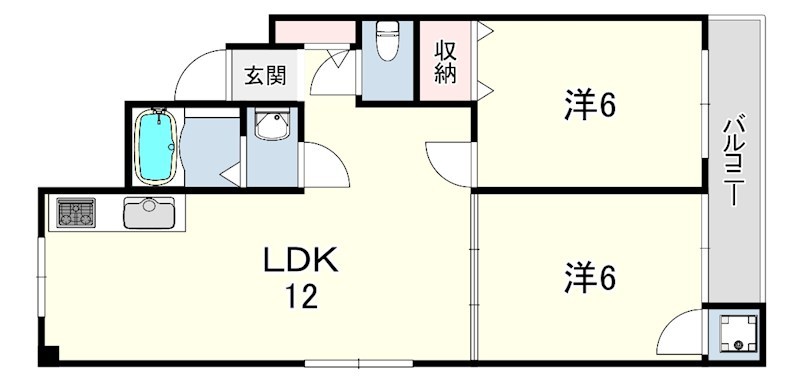 スリール住吉山手 間取り