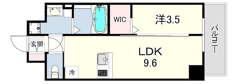 国香通4丁目新築マンション 間取り