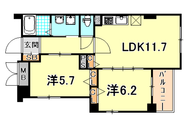アルファレガロ上沢 間取り