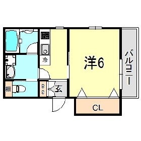 コラボ熊内橋通 間取り