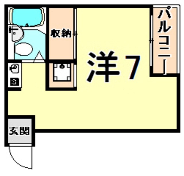 ダイドーメゾン武庫之荘2 間取り