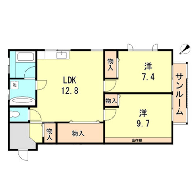 ラポー王子 間取り