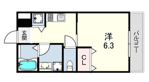 兵庫県伊丹市桜ケ丘１丁目 間取り