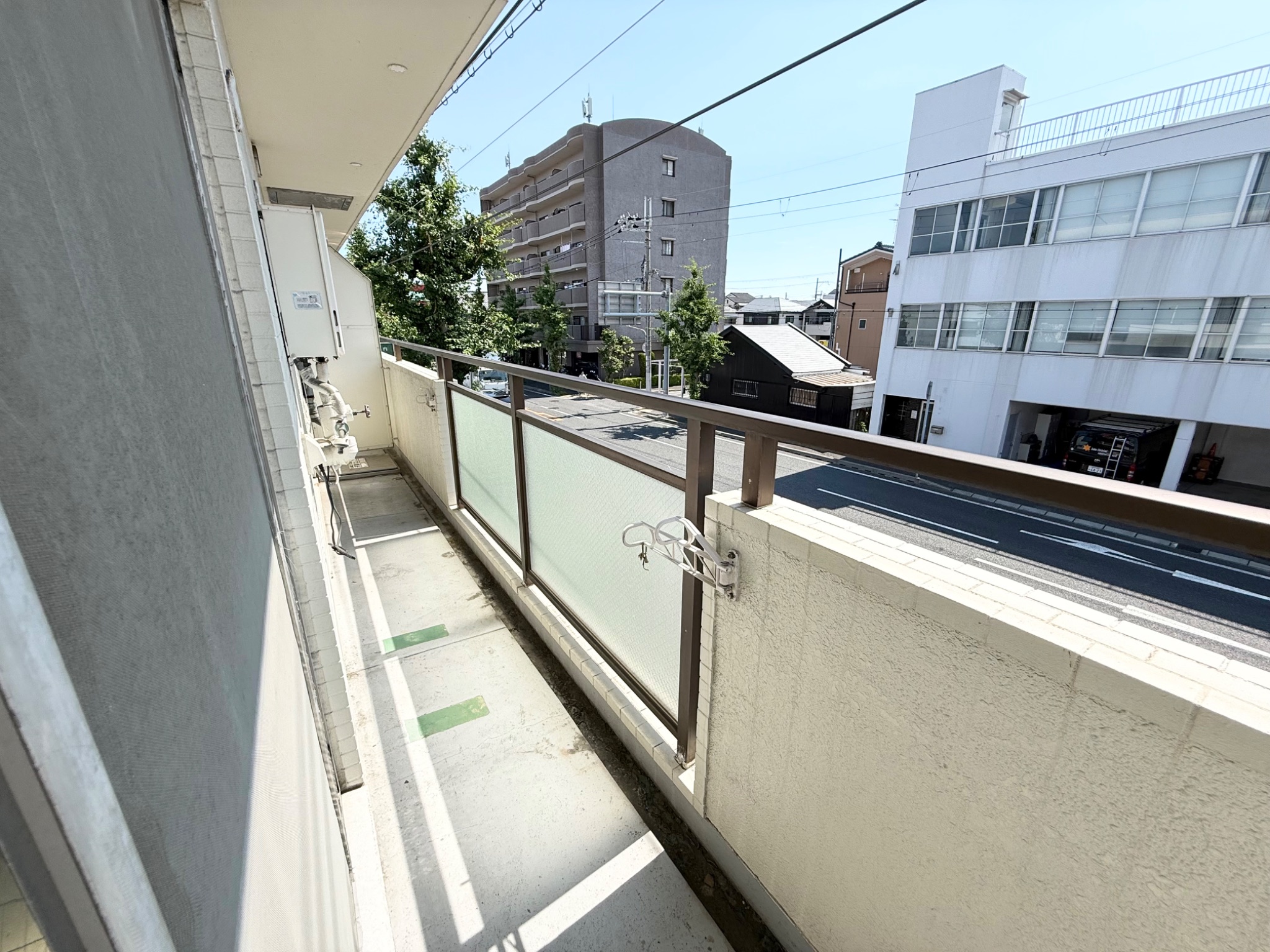 水上マンション ベランダ