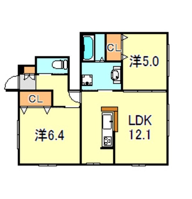 クオーレ2 間取り