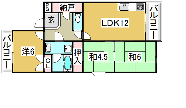サンポート池上 間取り