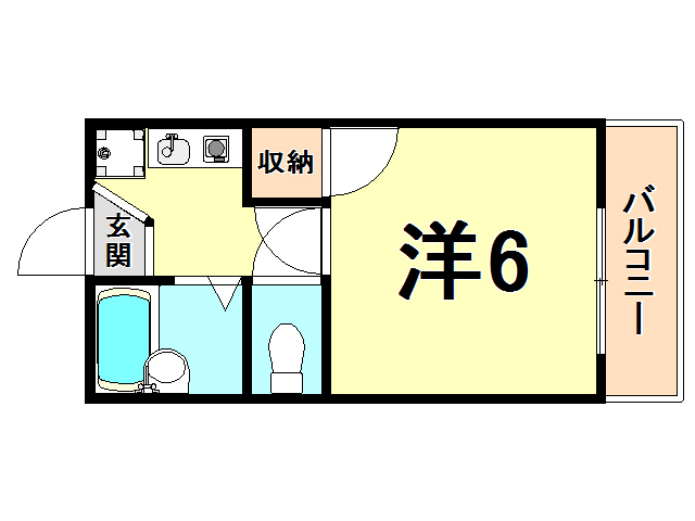 兵庫県西宮市今津久寿川町 間取り