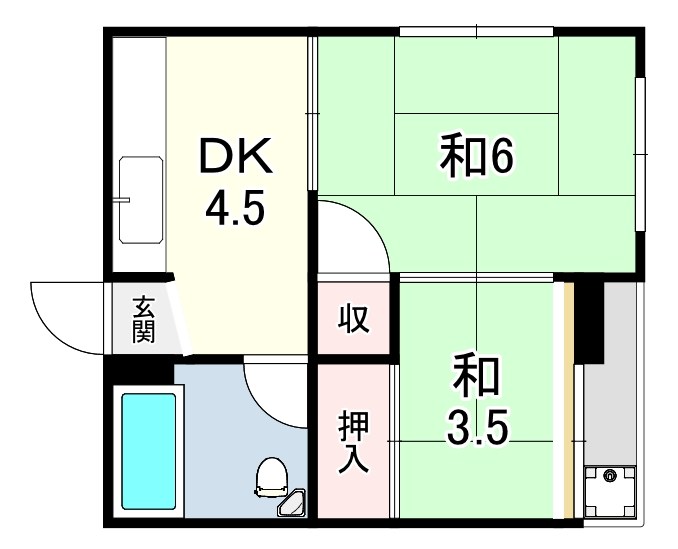 兵庫県神戸市灘区原田通３丁目 間取り