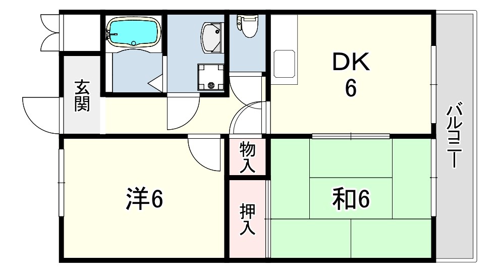 兵庫県神戸市灘区篠原中町１丁目 間取り