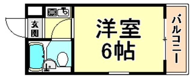 ダイドーメゾン御影 間取り