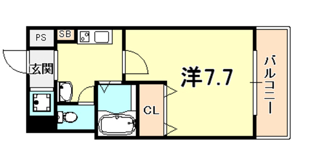 グラーツィア東灘 間取り