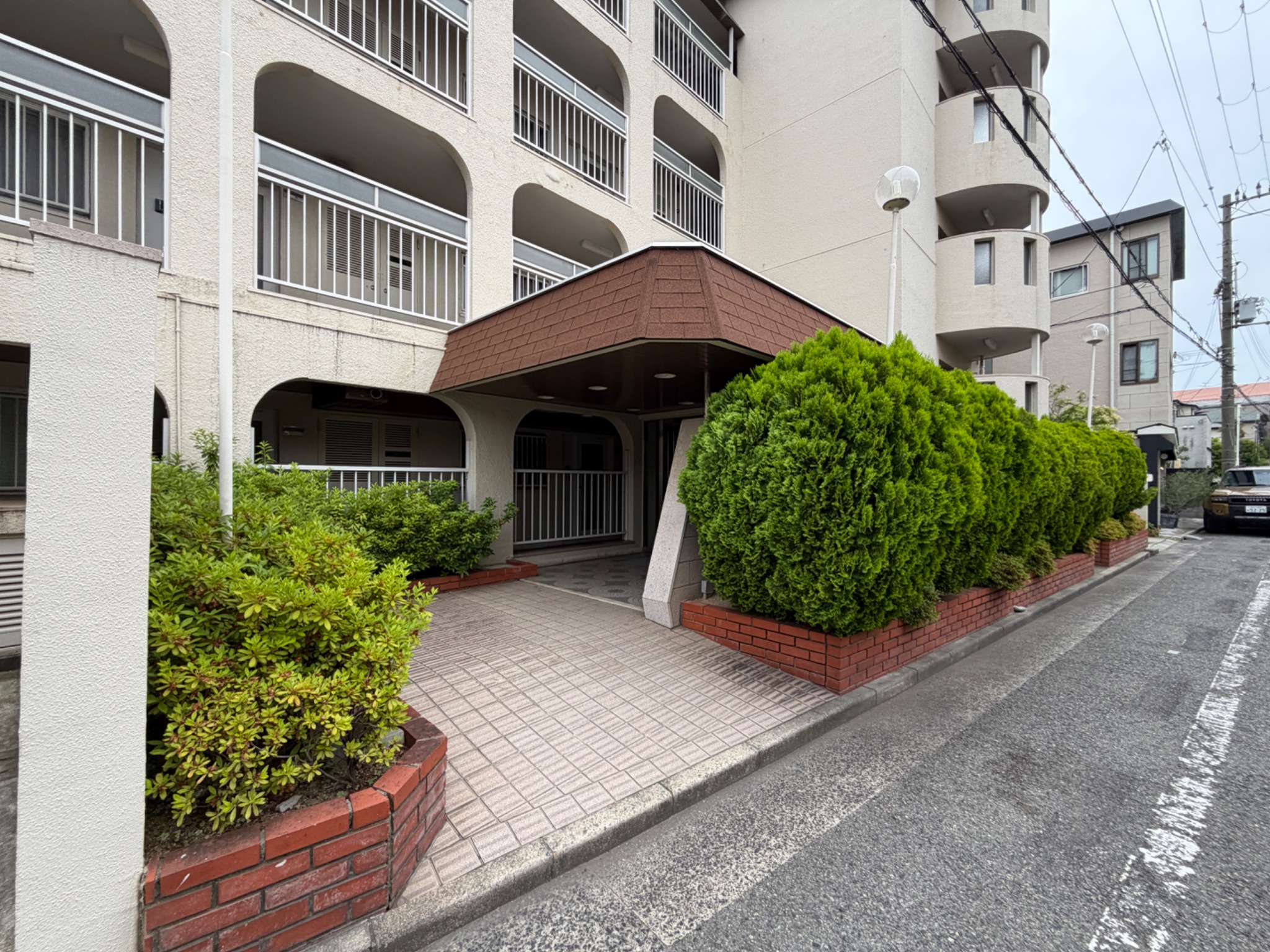 芦屋精道スカイハイツ エントランス