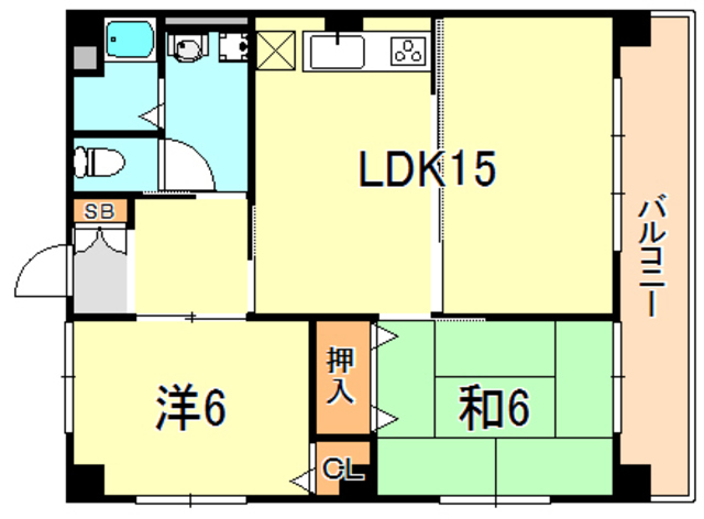 王塚台マンション 間取り