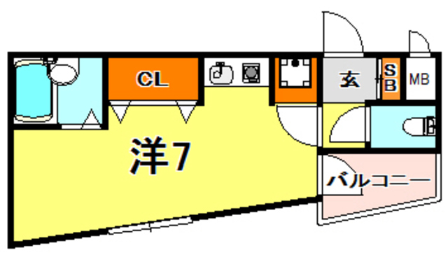 兵庫県神戸市東灘区御影郡家２丁目 間取り