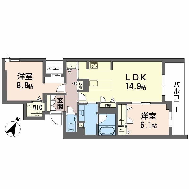 グレイス神戸住吉 間取り