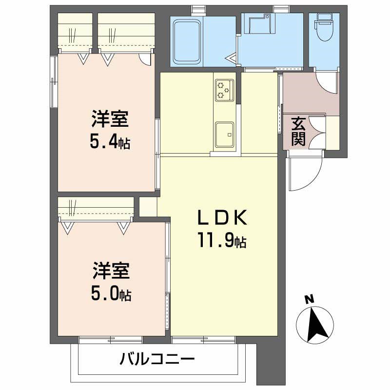 バリュージュ西島 間取り