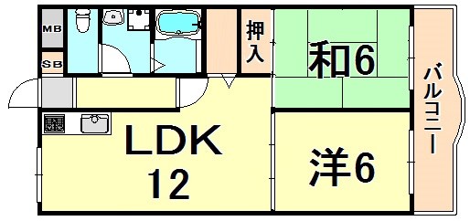 レジデンス塚口 間取り