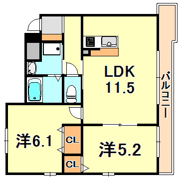 サンクラッソ垂水五色山 間取り