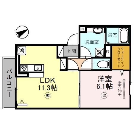 シャルム ソフィア2 間取り