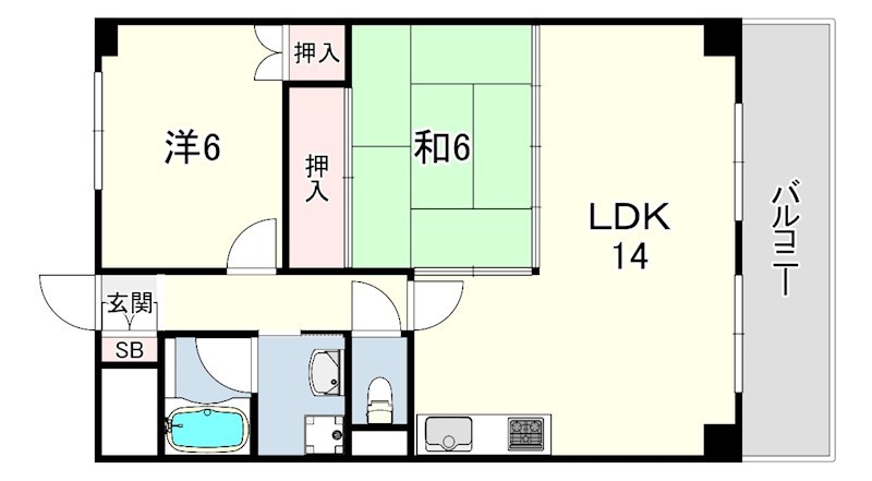 ロイヤルメゾンアドニス 間取り