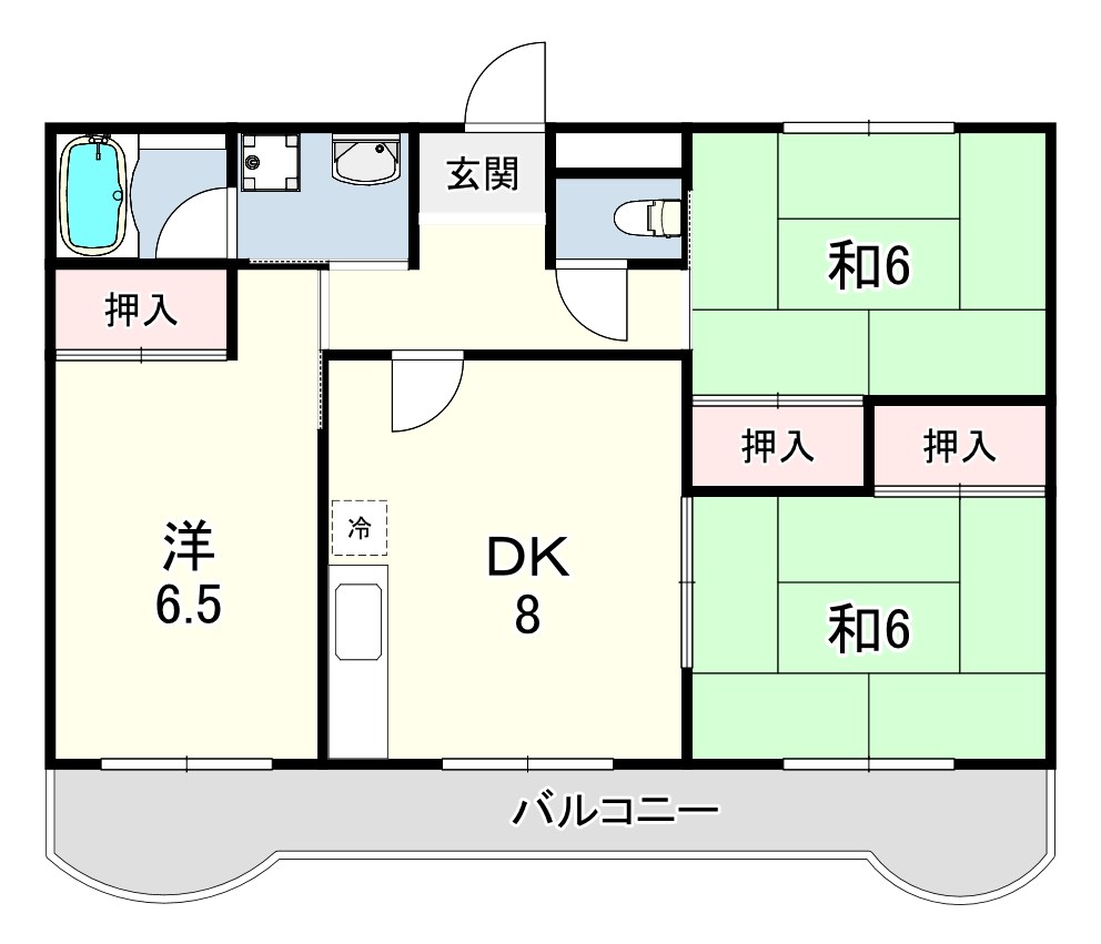 第2稲野マンション 間取り