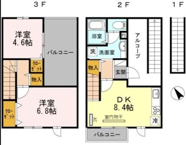 グランアヴァンティ2 B棟 間取り