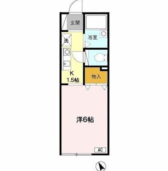 西舞子グリーンハウス 間取り