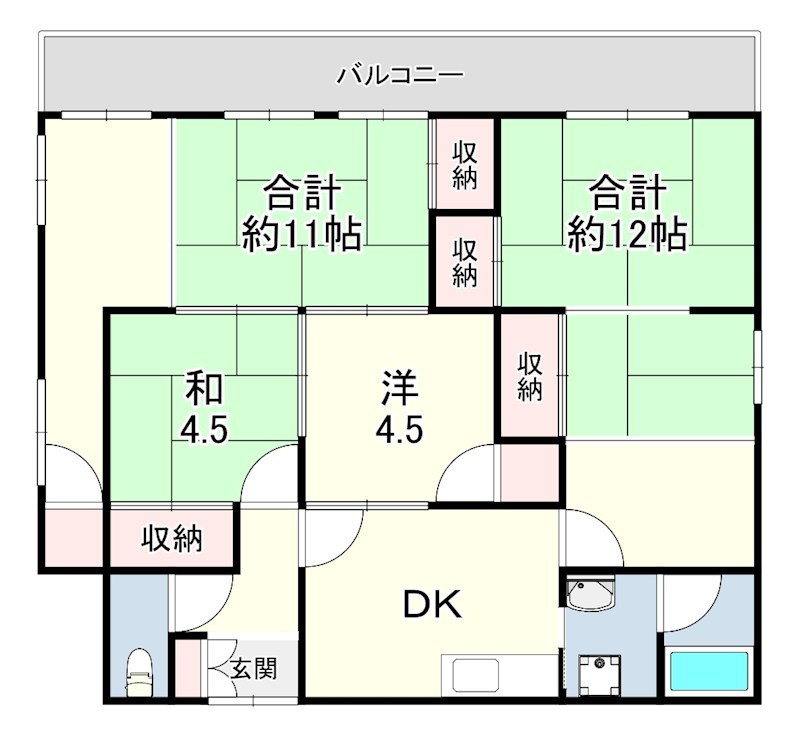 カシェット垂水 間取り