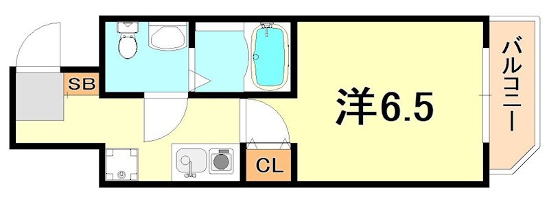 グリーンネス神戸駅前 間取り