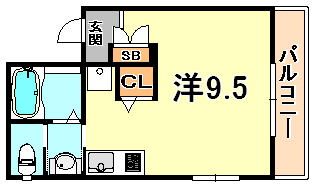 アンフィニ坂口通 間取り